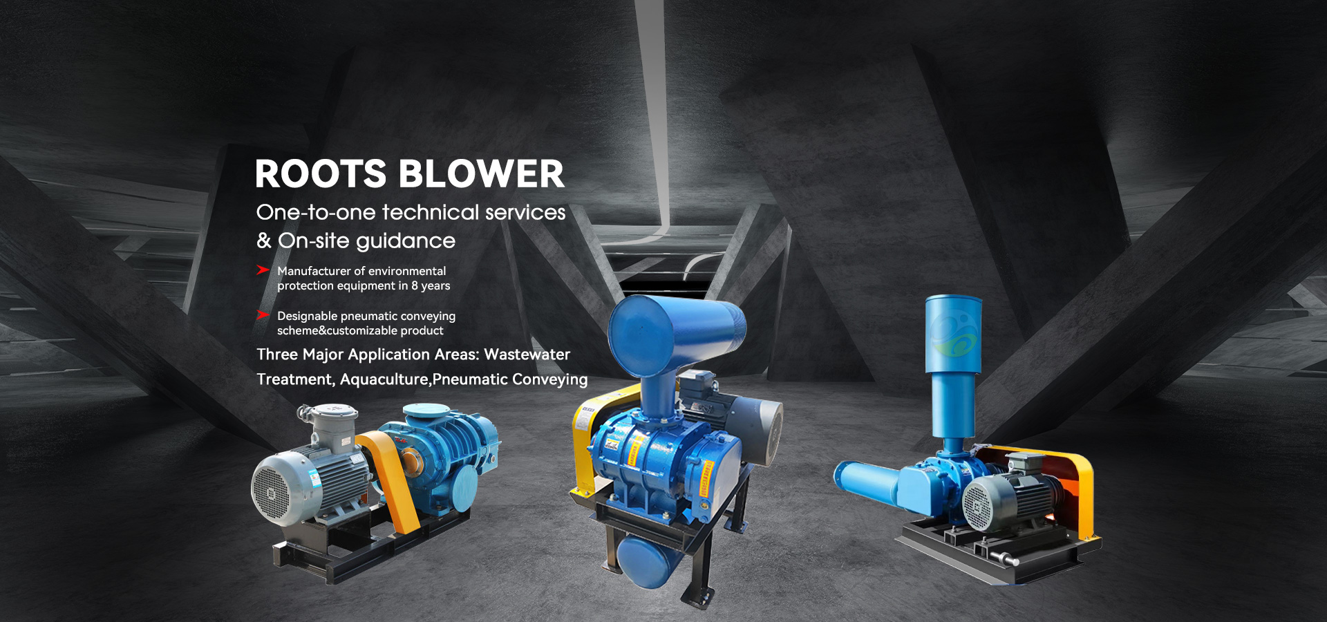 Таъминкунандаи Blower Roots China
